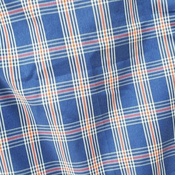 Callaway Blue & Red Plaid Golf Shorts - Picture 3 of 5